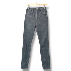 Citizens of Humanity Chrissy Uber High Rise Skinny Jeans Gray Wash Sz‎ 26 Grunge